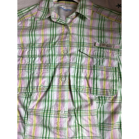 Columbia Sportwear Women's Super Bonehead Long Sleeve Top Size XS Green … - Picture 8 of 8